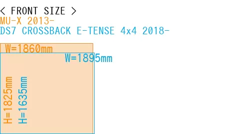 #MU-X 2013- + DS7 CROSSBACK E-TENSE 4x4 2018-